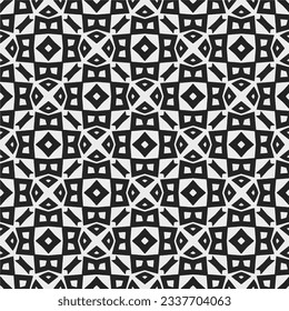 Simple  texture. Black and white color. seamless repeating pattern. Minimalistic background. Monochrome art. 