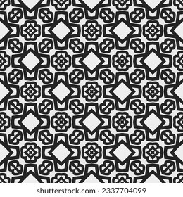 Einfache Textur. Schwarz-Weiß-Farbe. nahtloses Wiederholmuster. Minimalistischer Hintergrund. Monochrome Kunst. 
