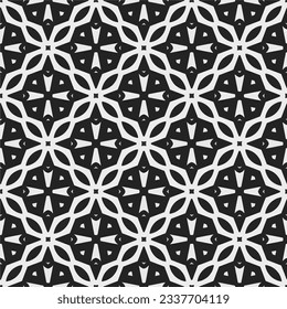 Simple  texture. Black and white color. seamless repeating pattern. Minimalistic background. Monochrome art. 