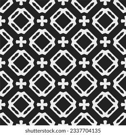 Sencilla textura. Color blanco y negro. patrón de repetición transparente. Fondo minimalista. Arte monocromo. 