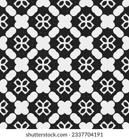 Sencilla textura. Color blanco y negro. patrón de repetición transparente. Fondo minimalista. Arte monocromo. 