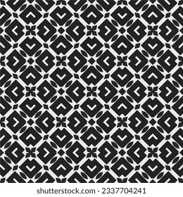 Simple  texture. Black and white color. seamless repeating pattern. Minimalistic background. Monochrome art. 
