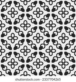 Simple  texture. Black and white color. seamless repeating pattern. Minimalistic background. Monochrome art. 