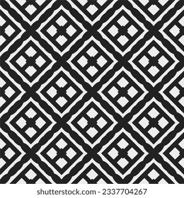 Simple  texture. Black and white color. seamless repeating pattern. Minimalistic background. Monochrome art. 