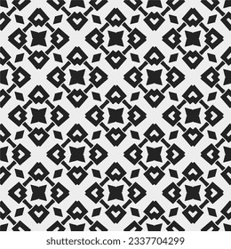 Simple  texture. Black and white color. seamless repeating pattern. Minimalistic background. Monochrome art. 