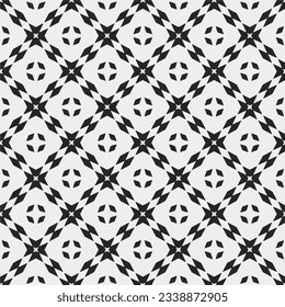 Simple  texture. Black and white color. seamless repeating pattern. Minimalistic background. Monochrome art. 