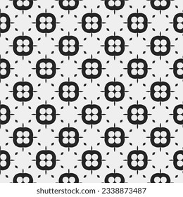 Simple  texture. Black and white color. seamless repeating pattern. Minimalistic background. Monochrome art. 
