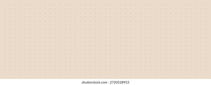 Textura simple para diarios de balas y planificadores. Papel de cuaderno con patrón de cuadrícula de puntos simple