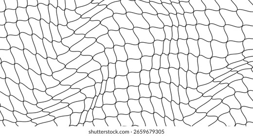 Textura simple para redes de pesca. Patrón sin fisuras para la ropa deportiva o el fondo de la meta del fútbol arte simple abstracto