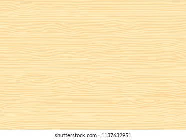 Simple texture of wood, spruce or pine - vector
