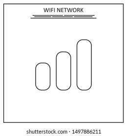 Simple thin line, outline illustration of Arrow icons for, website or mobile application