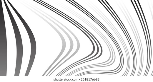 
simple three gradient twist line pattern.