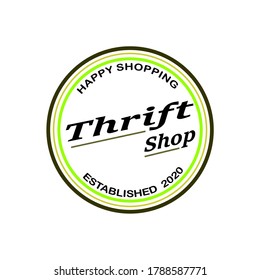 Simple Thrift Shop Logo For Thrift Shop.