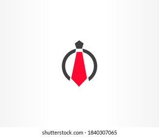 Simple Tie symbol icon design