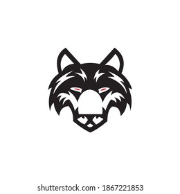 simple tiger head vector logo