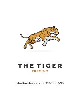 Simple tiger vector illustration logo