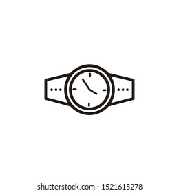 Simple of Time and clock icon template color editable. Contains such Icons as Time Inspection, Log, Calendar and more symbol vector sign isolated on white background for graphic and web design.