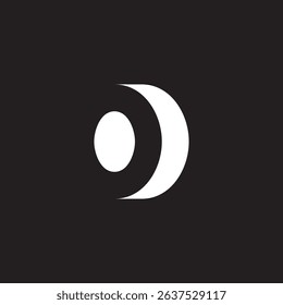 simple tire silhouette 3d flat logo vector 
