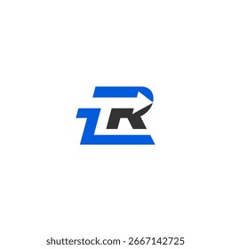 simple TLR initials logo design