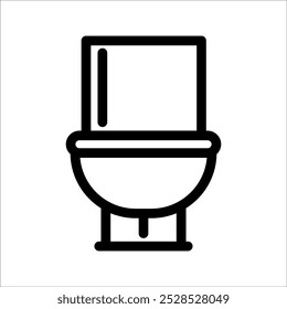 simple toilet vector icon design
