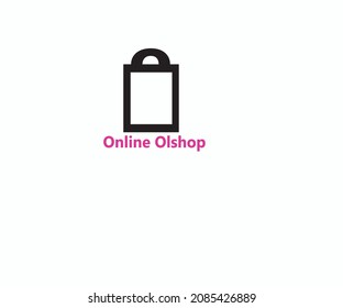 simple tonline shop vector logo easy to remember pull design