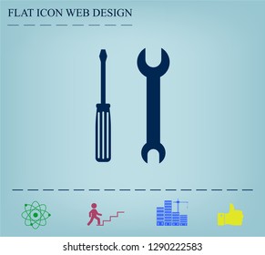Simple Tools or Repair Icon.