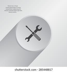 Simple Tools or Repair Icon.