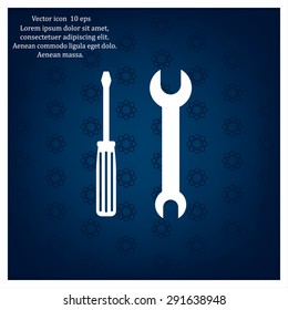 Simple Tools or Repair Icon.