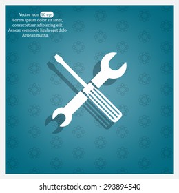 Simple Tools or Repair Icon.