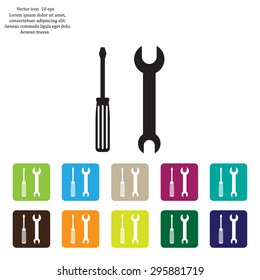 Simple Tools or Repair Icon.