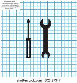 Simple Tools or Repair Icon.