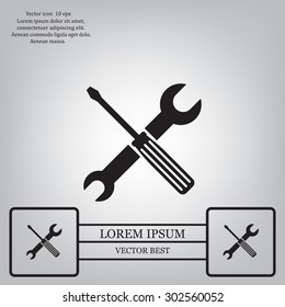 Simple Tools or Repair Icon.