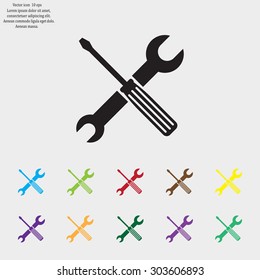 Simple Tools or Repair Icon.