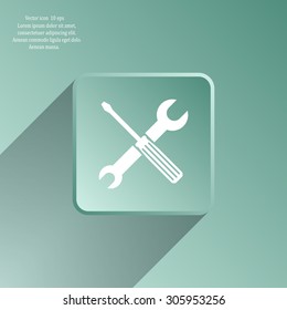 Simple Tools or Repair Icon.