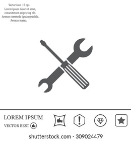 Simple Tools or Repair Icon.