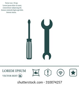 Simple Tools or Repair Icon.