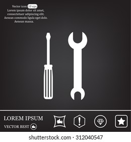 Simple Tools or Repair Icon.