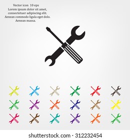 Simple Tools or Repair Icon.
