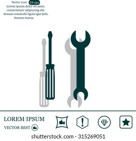 Simple Tools or Repair Icon.