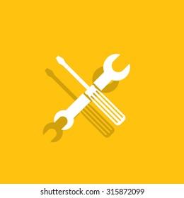 Simple Tools or Repair Icon.