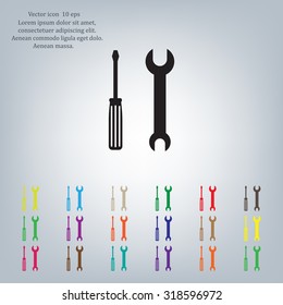 Simple Tools or Repair Icon.