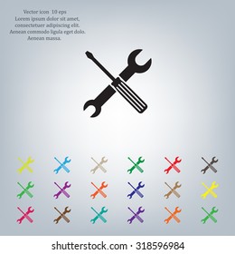 Simple Tools or Repair Icon.