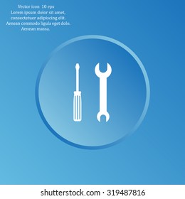 Simple Tools or Repair Icon.