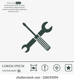 Simple Tools or Repair Icon.