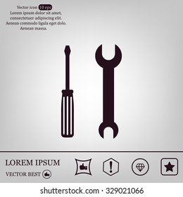 Simple Tools or Repair Icon.