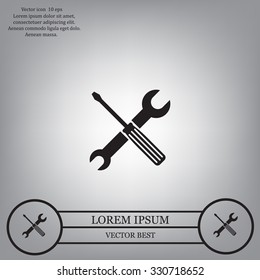 Simple Tools or Repair Icon.