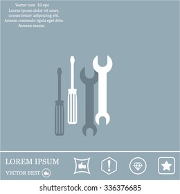 Simple Tools or Repair Icon.