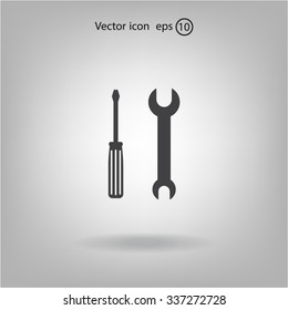 Simple Tools or Repair Icon.