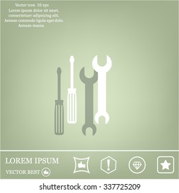 Simple Tools or Repair Icon.