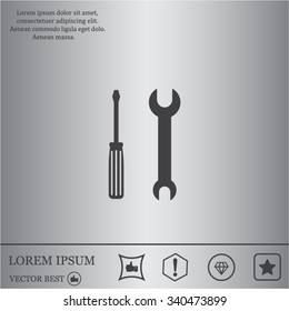 Simple Tools or Repair Icon.